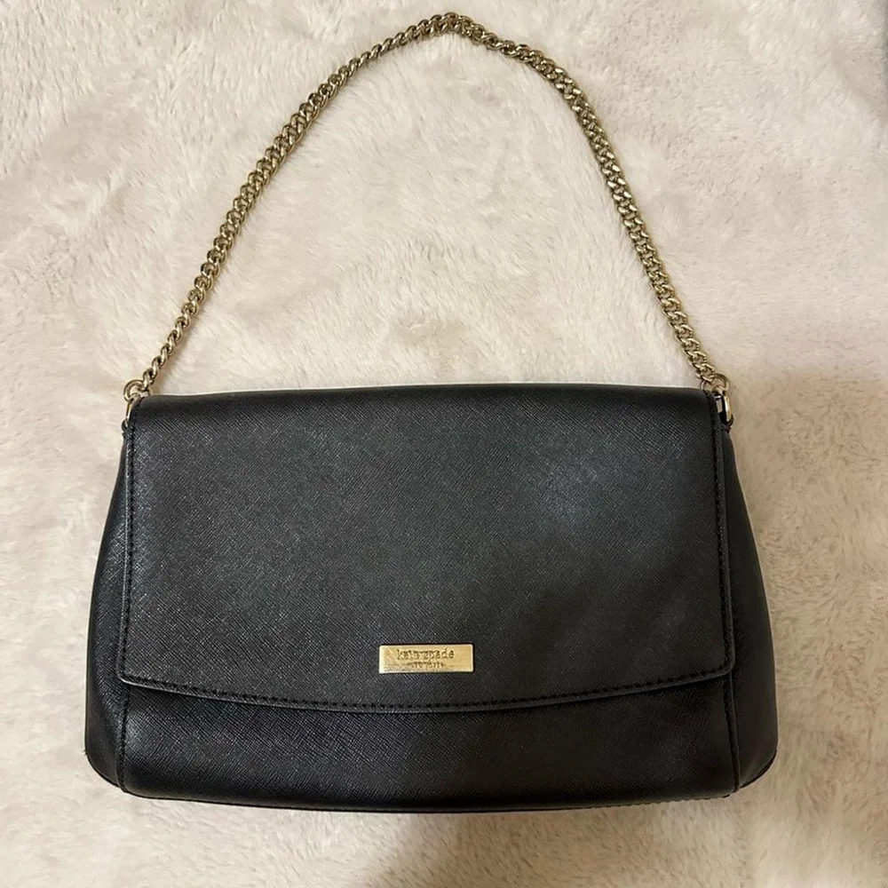 Kate Spade New York Greer Laurel Way Black Crossbody Purse